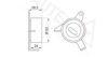 DAIHA 1350587704000 Tensioner Pulley, timing belt
